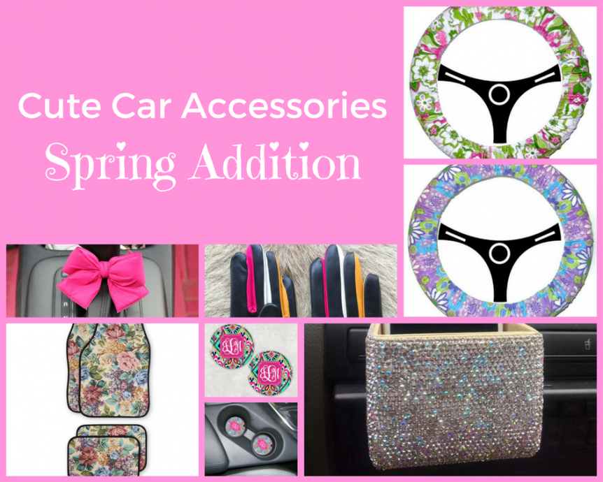 Cute car accessories spring