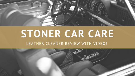 stoner car care leather cleaner